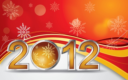 Christmas 2012 Ballのイラスト素材