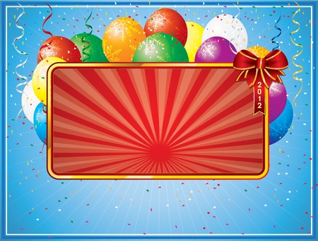 Christmas Balloonのイラスト素材