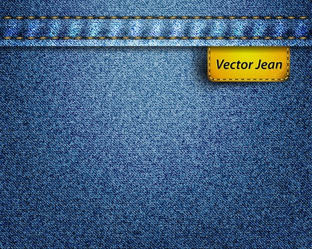 Vector jean fabricのイラスト素材