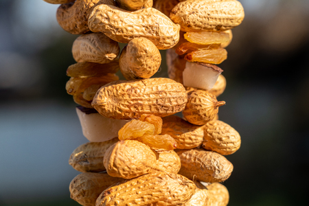 Groundnuts Peanuts Prunes Dates Dried Currant Raisin dry fruitsの写真素材