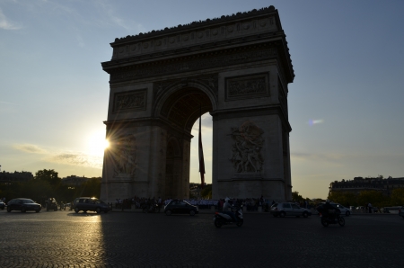 arch of triumphの写真素材