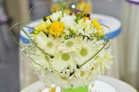 composizione floreale, wedding designerの写真素材