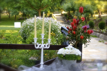 composizione floreale, wedding designerの写真素材