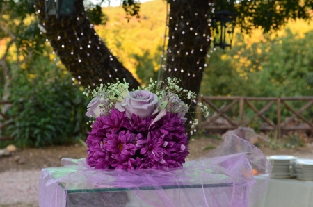 composizione floreale, wedding designerの写真素材