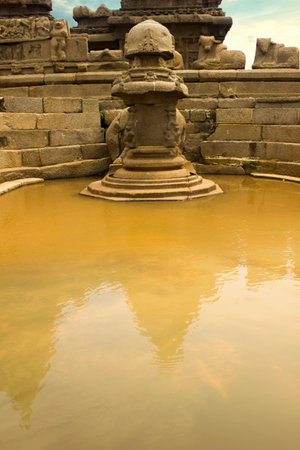 mahabalipuram templeの写真素材