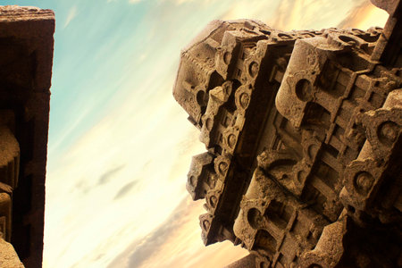 mahabalipuram templeの写真素材