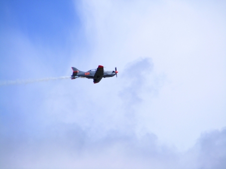 TUKUMS, LATVIA - AUGUST 1: The Poland aerobatic display team with PZL-130 Orlik planes display at...