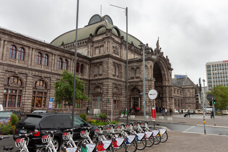 NUREMBERG, GERMANY - MAY 18, 2024: Building of Main Railway Station in Nurembergのeditorial素材