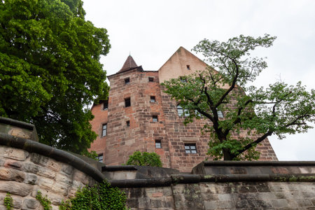Nuremberg Fortress is one of the most significant cultural and historical monuments of the city of Nuremberg, Bavariaの写真素材