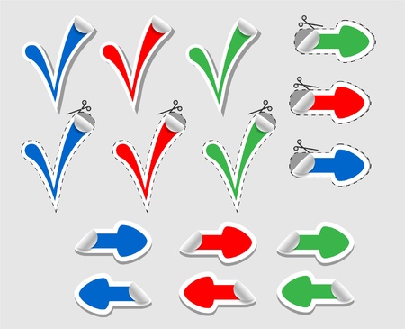 web elementsのイラスト素材