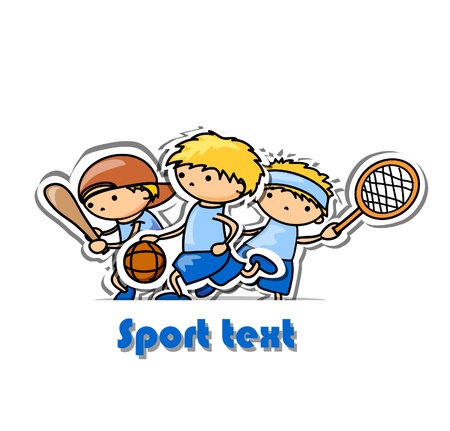 Sport background, vector illustration のイラスト素材