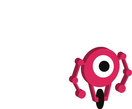 Cartoon vector robotのイラスト素材