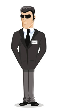 Cartoon vector character of manのイラスト素材