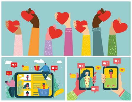 Share your love.のイラスト素材