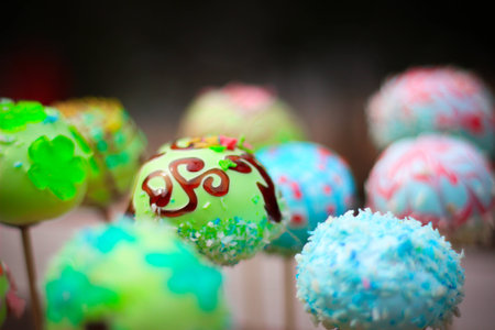 Caramel ballsの写真素材