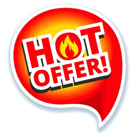 Modern Colorful Abstract Design - Hot Offer - Vector Abstract Illustration, Backgrounds, Stickerのイラスト素材