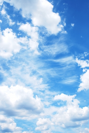 Sky with cloudsの写真素材