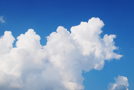 sky with cloudsの写真素材