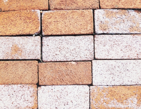 Old Brick footpath の写真素材