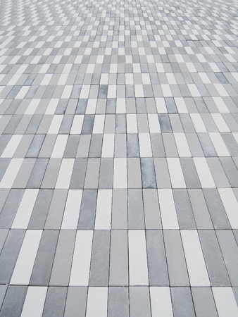 block footpath backgroundの写真素材