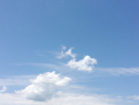 sky with cloudsの写真素材