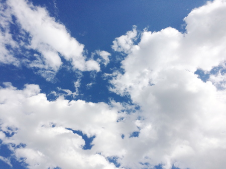 sky with cloudsの写真素材