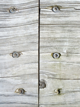wood fence fragmentの写真素材
