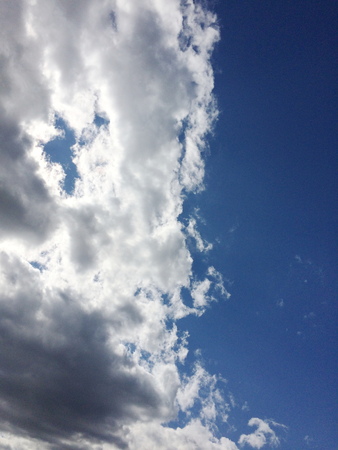 sky with cloudsの写真素材