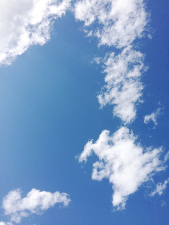sky with cloudsの写真素材