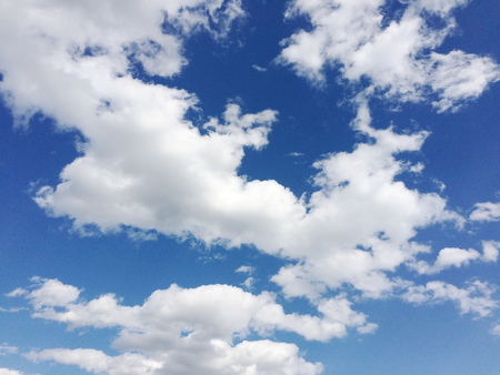 sky with cloudsの写真素材