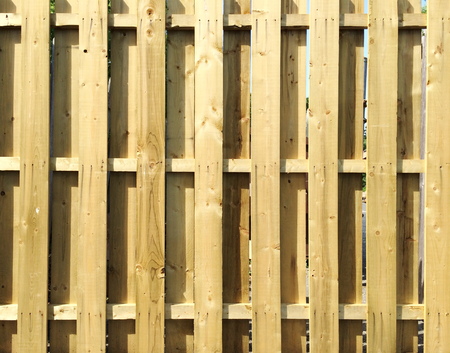 wood fenceの写真素材