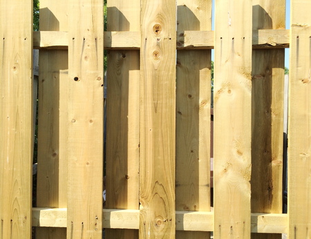 wood fenceの写真素材