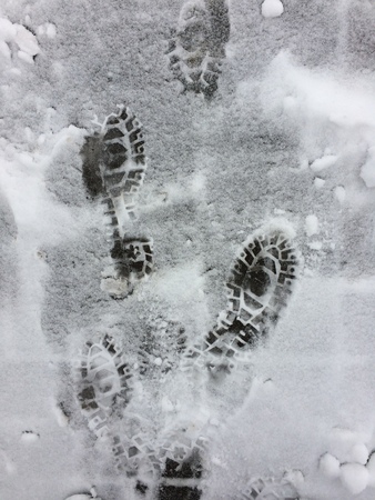 Footprintの写真素材