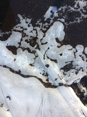 Frozen textureの写真素材