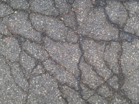 broken asphaltの写真素材