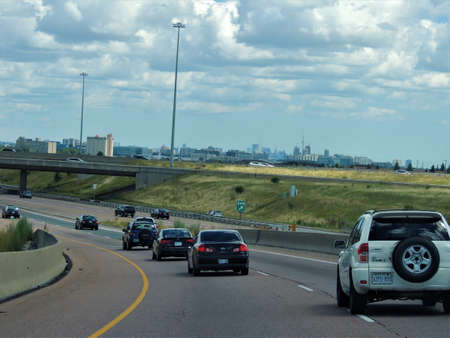 Highway in Toronto Canada