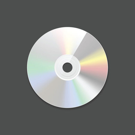 CD. Icon. Top View.のイラスト素材