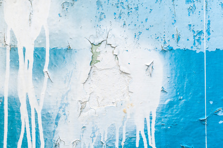 old dirty wall with cracked paint