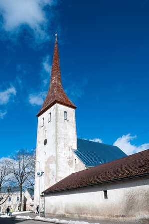 Holy Trinity Church in Rakvere. Estoniaの写真素材