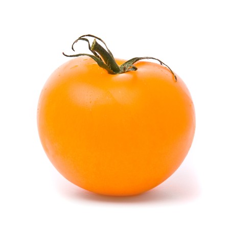 Fresh tomato. Studio white background.の写真素材