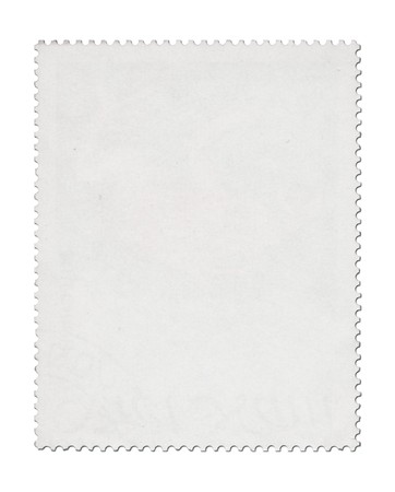 Blank post stamp scanned with high resolution. の写真素材