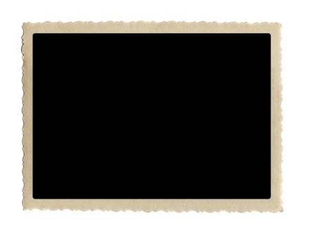 Vintage photo card. Scanned with high resolutionの写真素材