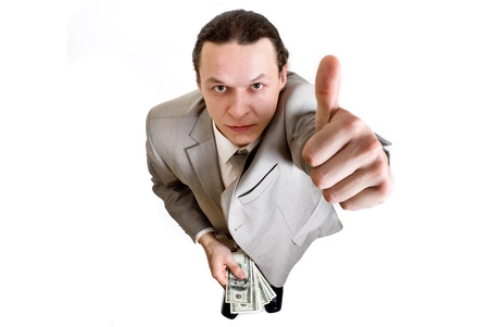 Successful and wealthy businessmanの写真素材