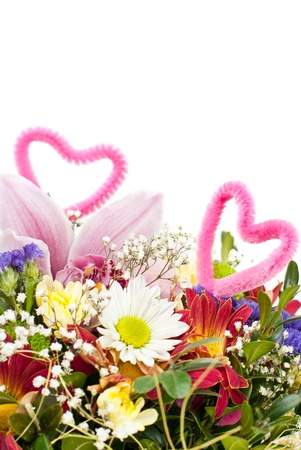 Magnificent bouquet on a whiteの写真素材