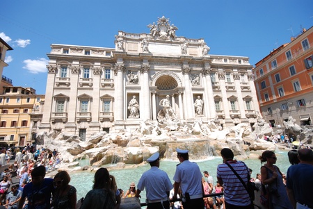 Trevi Fountain - Italyのeditorial素材
