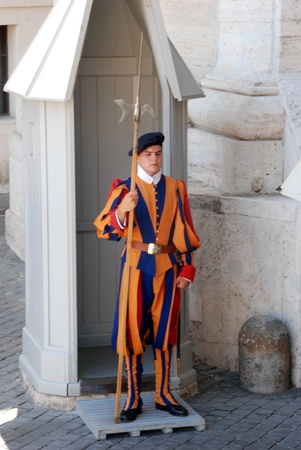 Guards of Vatican cityのeditorial素材