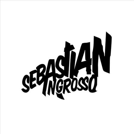 Sebastian Ingrosso Text in Stylish & Creative Wayのイラスト素材