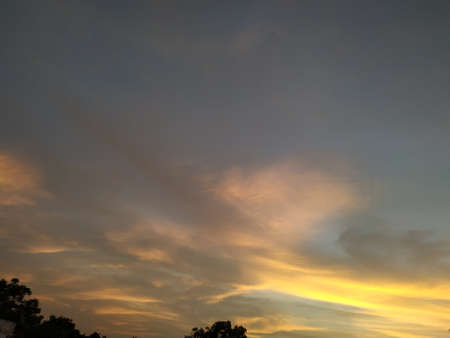 Dramatic Evening View stock photos. This photo is taken in india.の写真素材