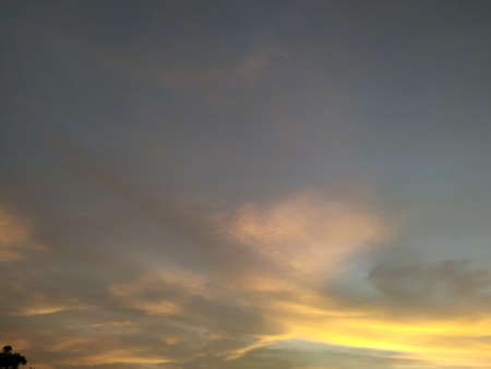 Dramatic Evening View stock photos. This photo is taken in india.の写真素材