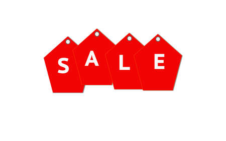 SALE BANNER Red stock photos. This is design by vishal singhの写真素材